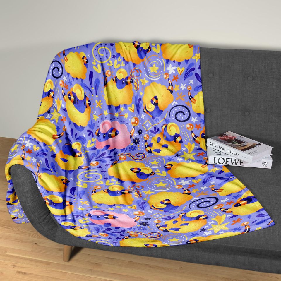 Mareep Fleece Blanket