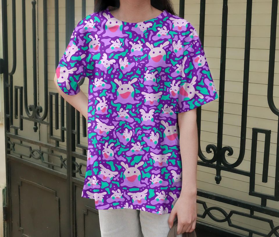 Goomy T-shirt Tropical Summer Tshirt Cute Summer T-shirt Funny Summer Shirt Goomy Shirt Gifts