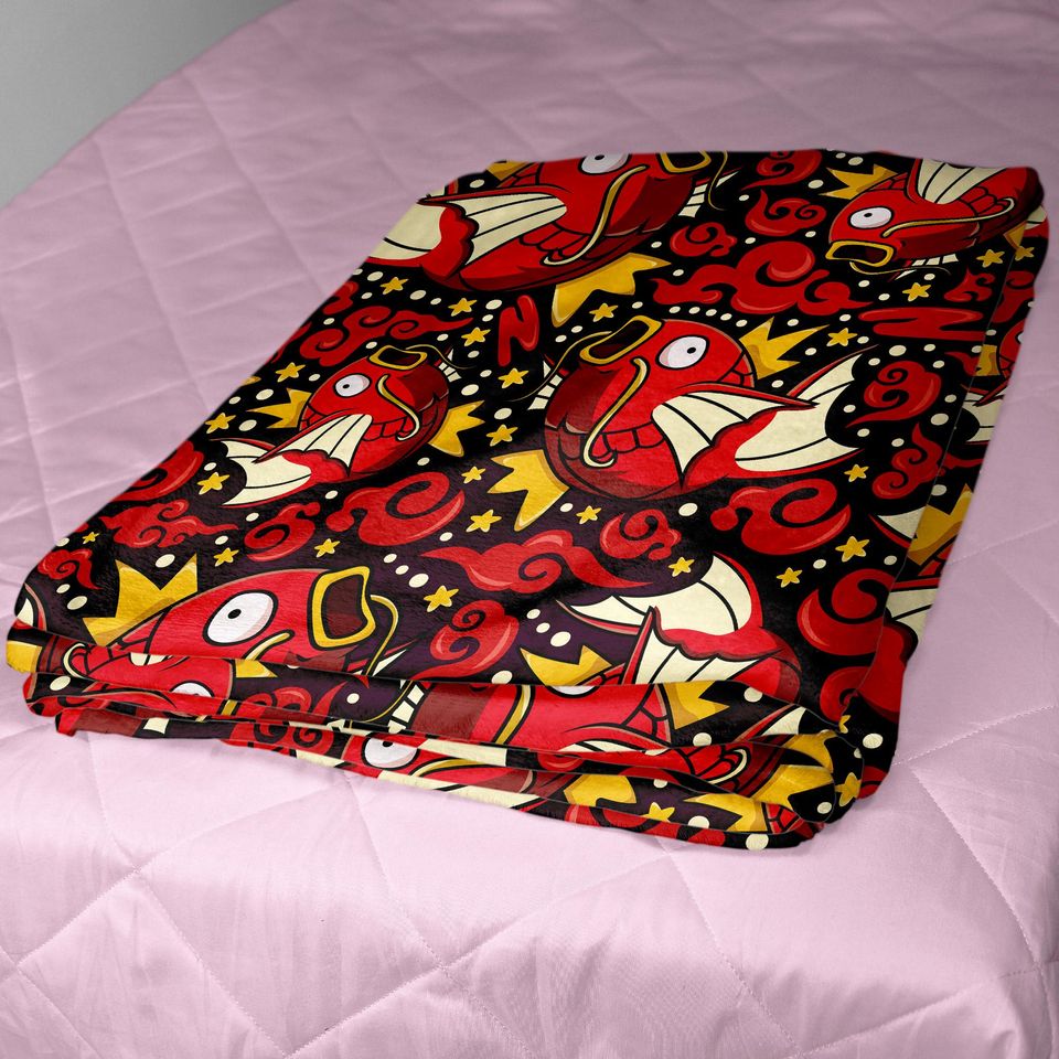 Magikarp Fleece Blanket