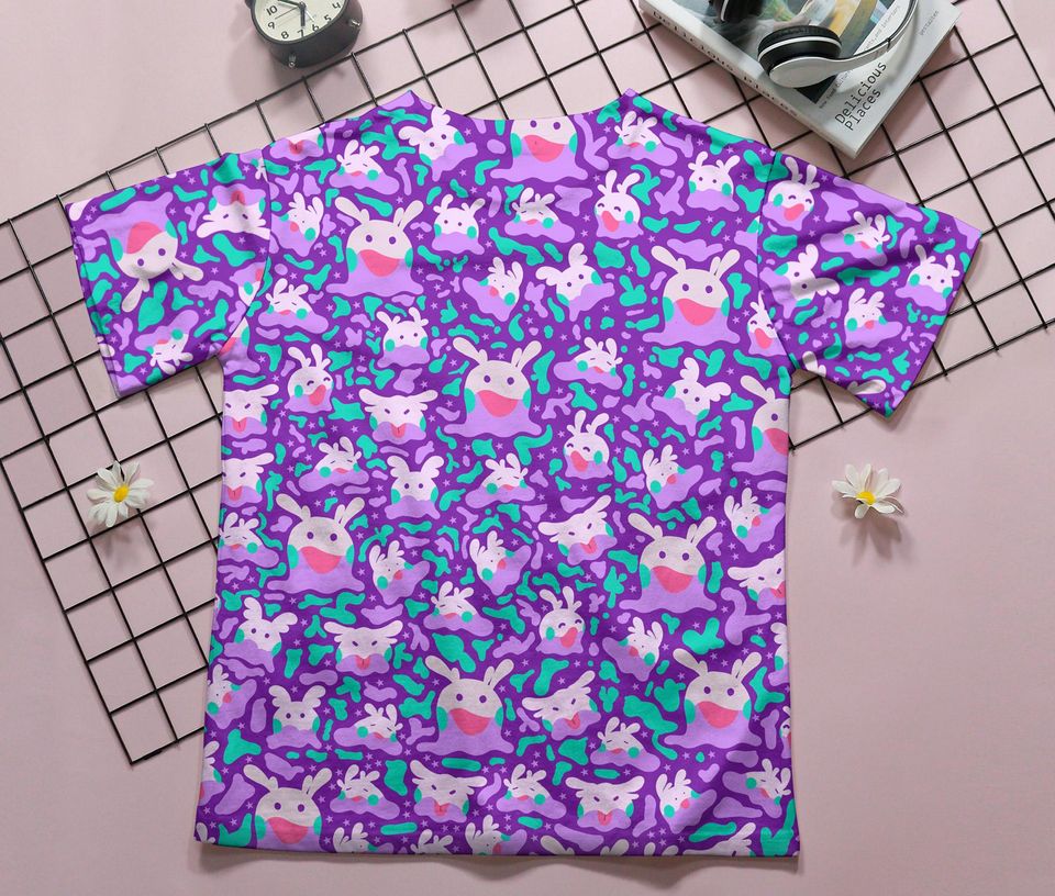 Goomy T-shirt Tropical Summer Tshirt Cute Summer T-shirt Funny Summer Shirt Goomy Shirt Gifts