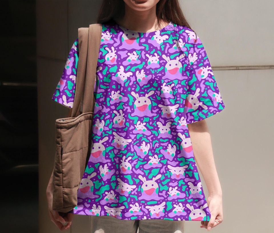Goomy T-shirt Tropical Summer Tshirt Cute Summer T-shirt Funny Summer Shirt Goomy Shirt Gifts