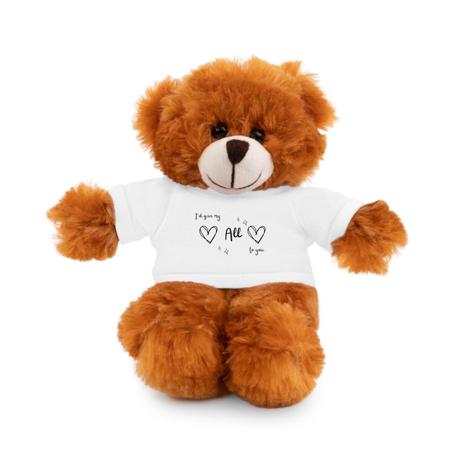 CUSTOM SHIRT Stuffed Animals with Tee