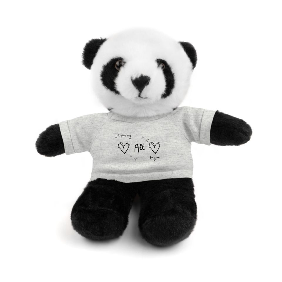 CUSTOM SHIRT Stuffed Animals with Tee