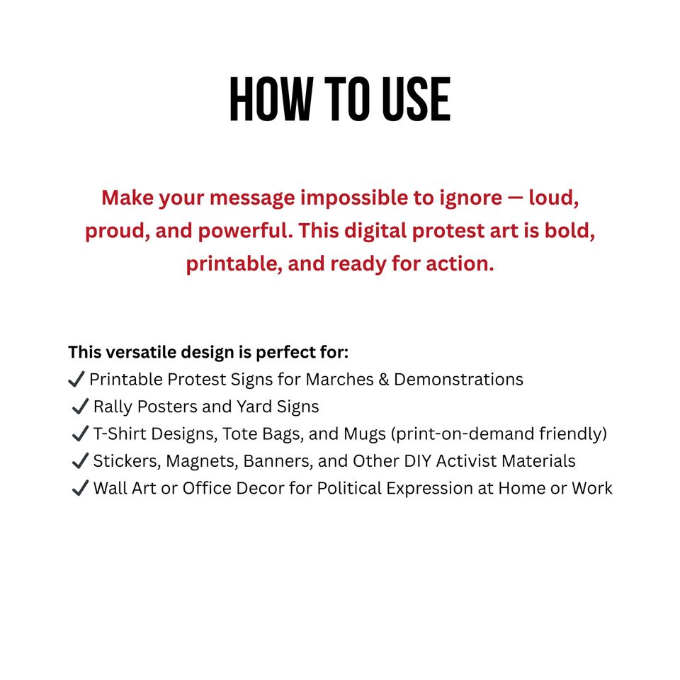 No Kings Protest Poster: Anti-Authoritarian Rally Art