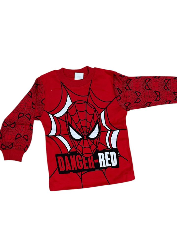 Red Spider-Man Kids Pajama Set