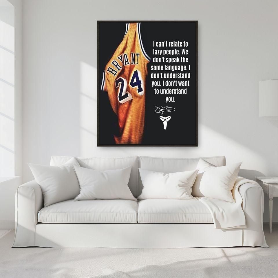 Kobe Bryant Poster, Vertical Premium Matte Print