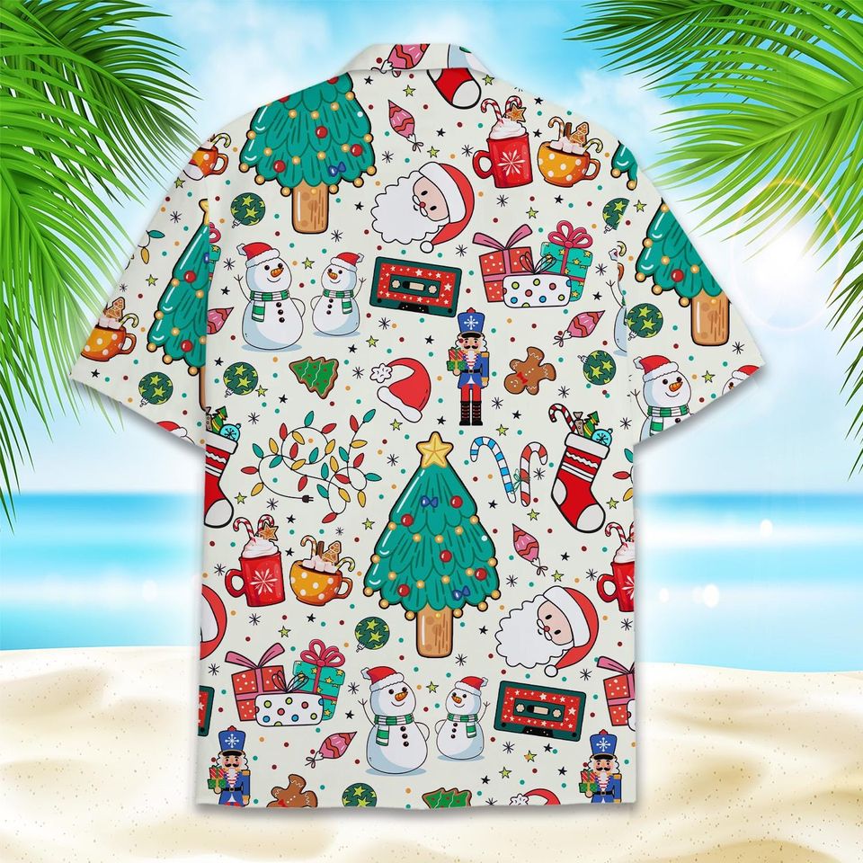 Christmas Hawaiian Shirt Men Women Youth