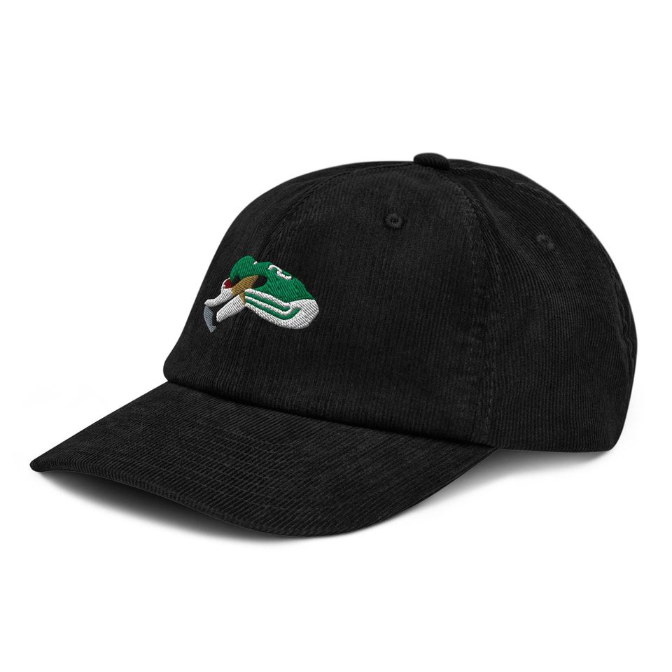 Saquon Barkley Backwards Hurdle Philadelphia Eagles Embroidered Corduroy Hat