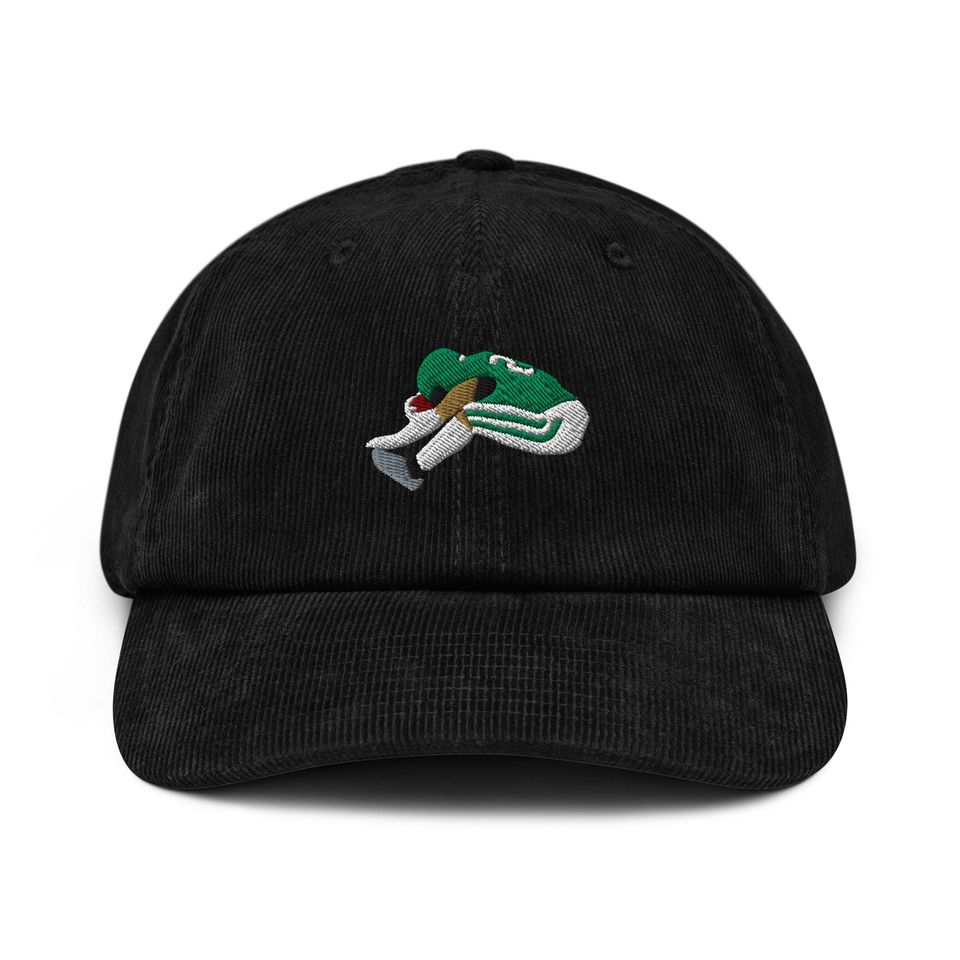 Saquon Barkley Backwards Hurdle Philadelphia Eagles Embroidered Corduroy Hat
