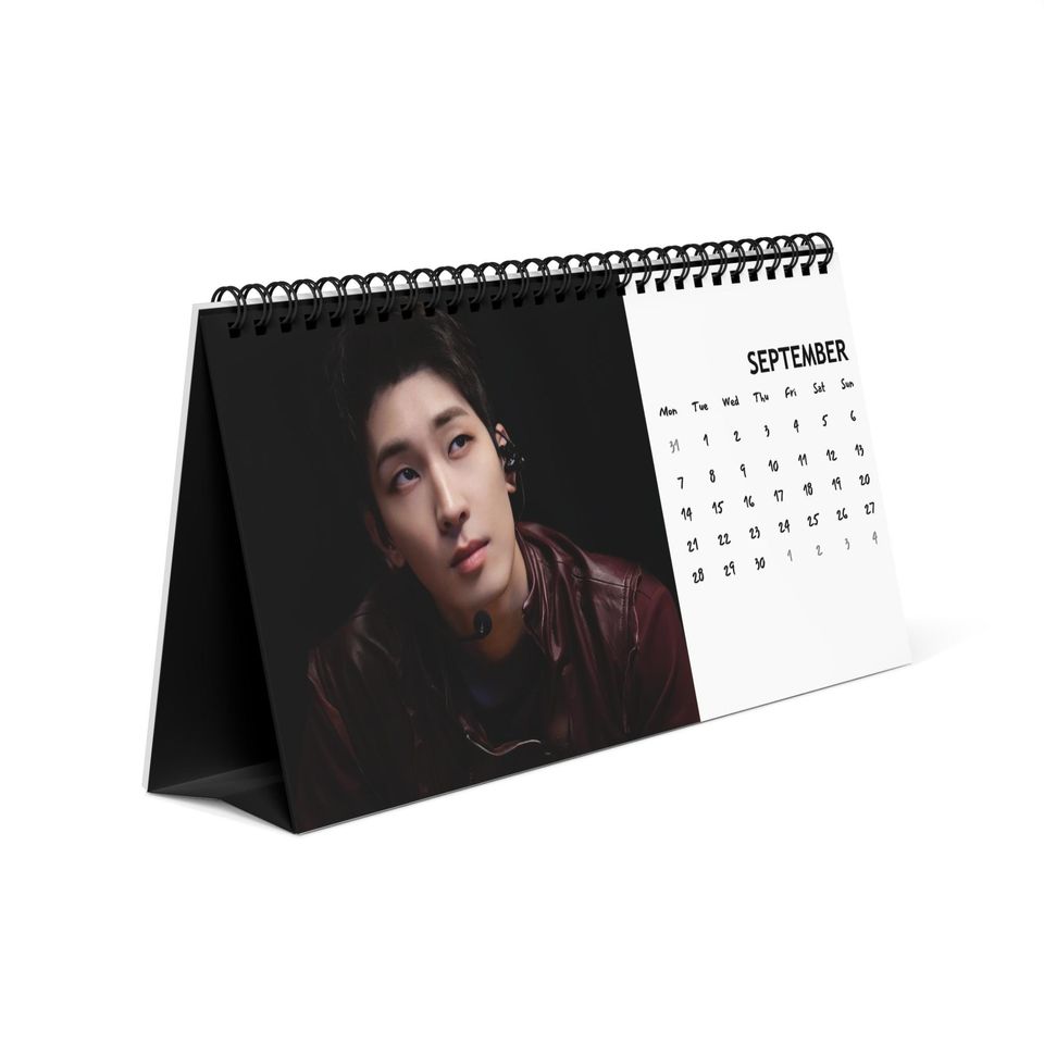 SEVENTEEN WONWOO Desk Calendar 2026; SEVENTEEN Calendar; Wonwoo Calendar; Seventeen Gift; Kpop Gift