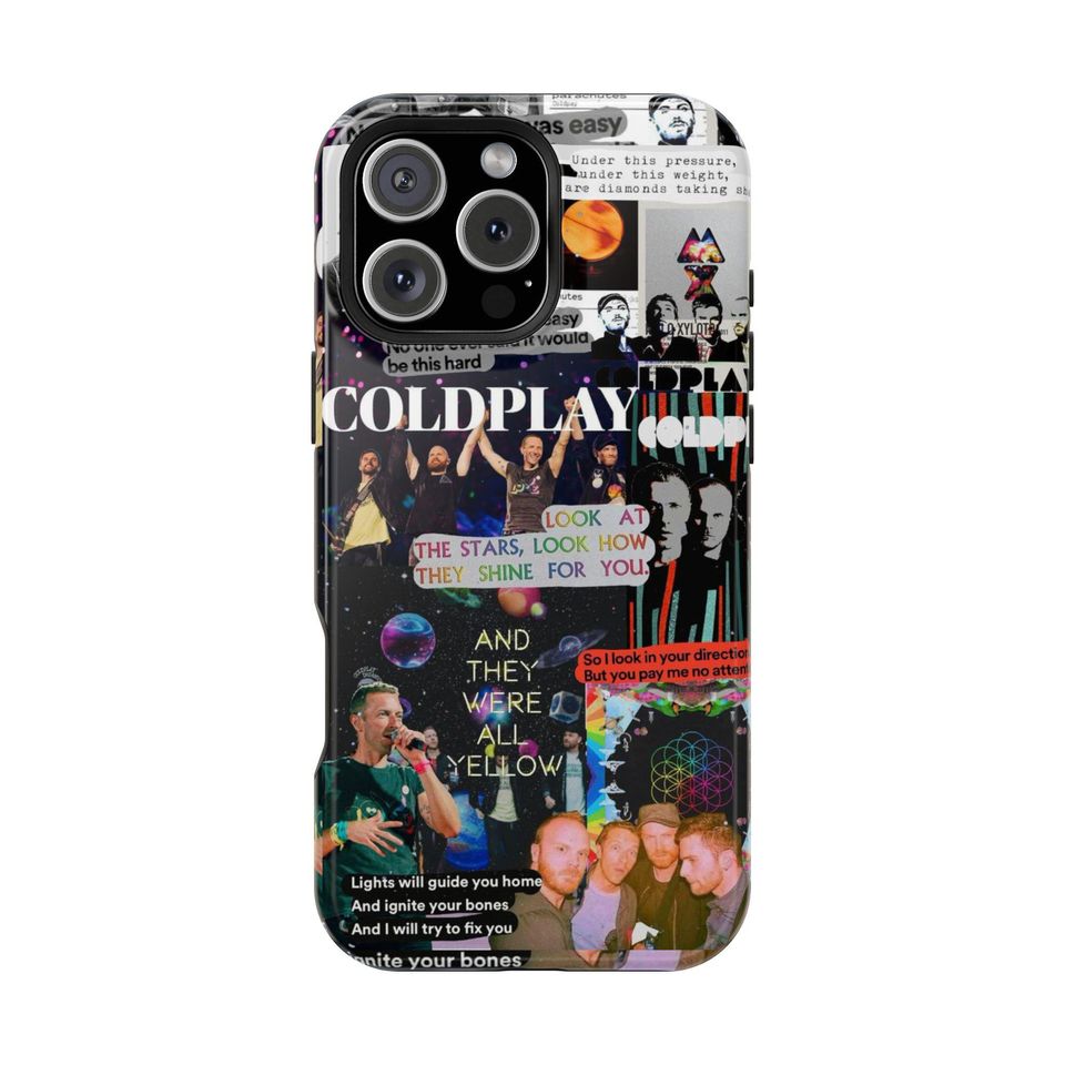 Phone Case, Coldplay Fans Gift, Magnetic Tough Case