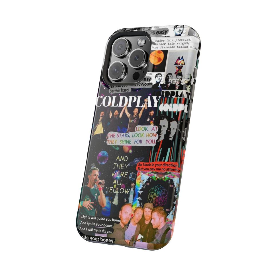 Phone Case, Coldplay Fans Gift, Magnetic Tough Case