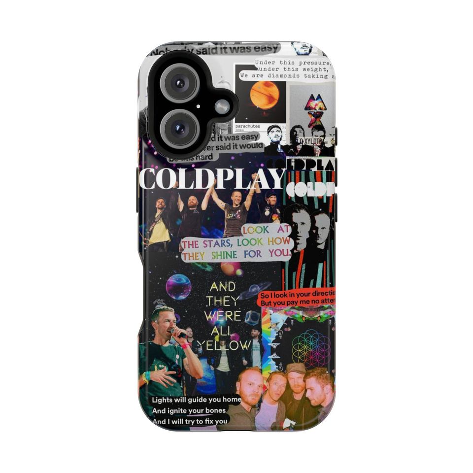 Phone Case, Coldplay Fans Gift, Magnetic Tough Case