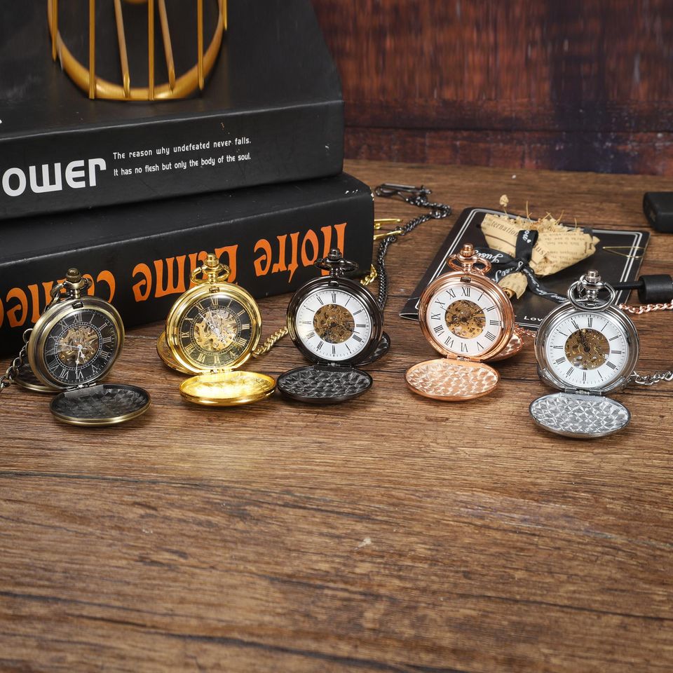 Personalized Engraved Pocket Watch for Heirloom Gift