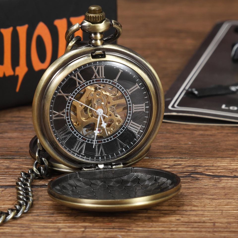 Personalized Engraved Pocket Watch for Heirloom Gift