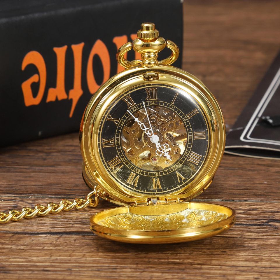 Personalized Engraved Pocket Watch for Heirloom Gift
