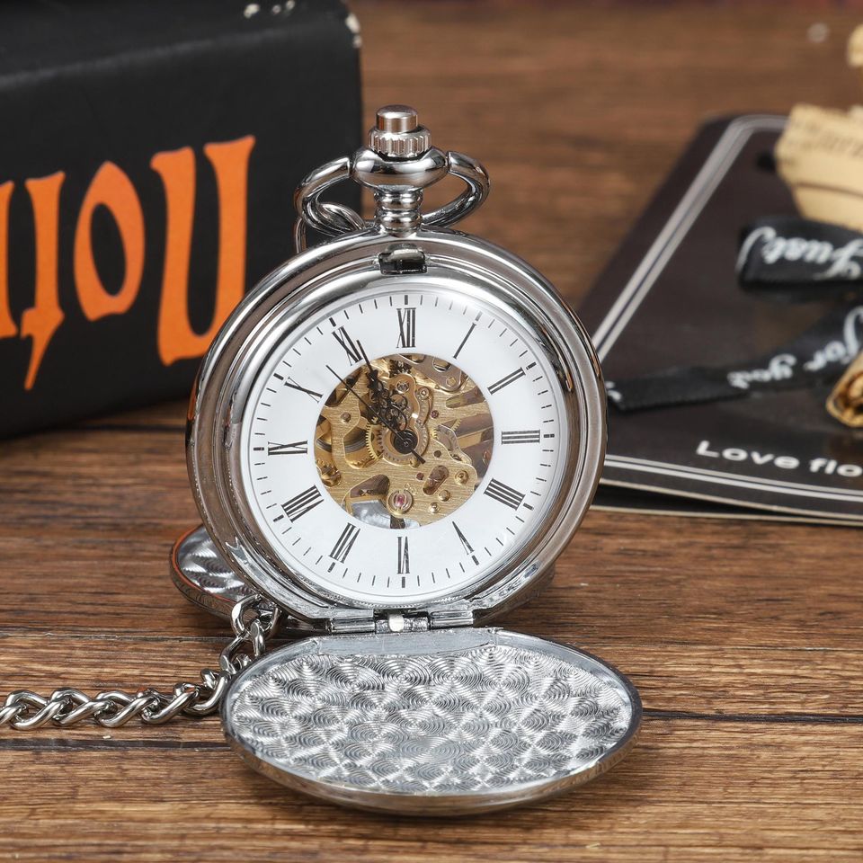 Personalized Engraved Pocket Watch for Heirloom Gift