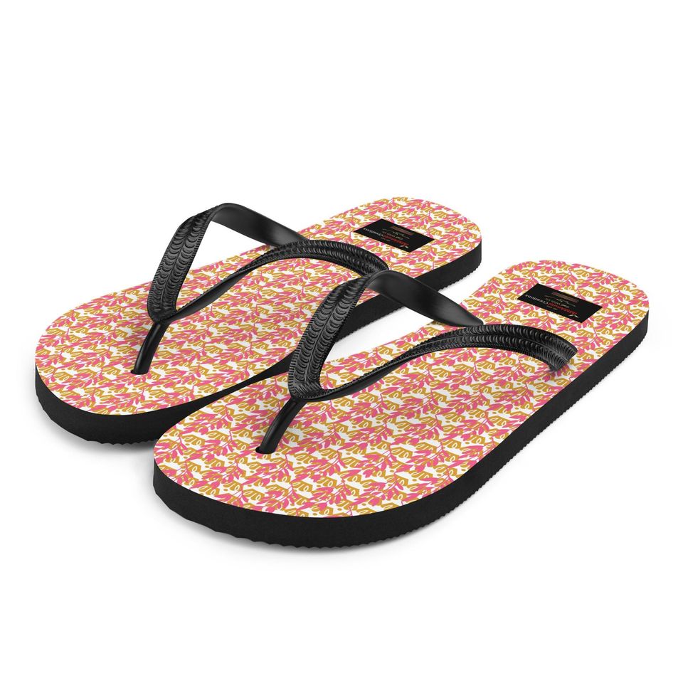 iMMAnuel Creations Light Pink Flip-Flops