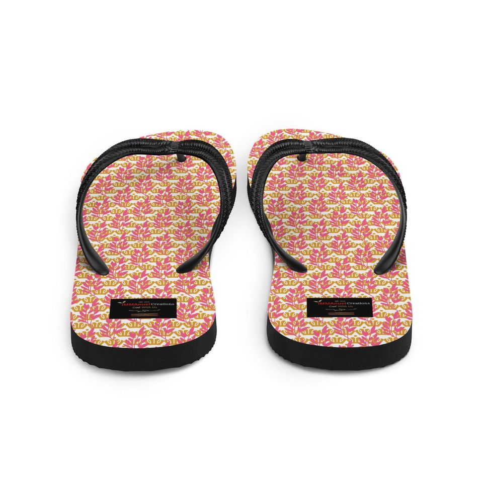 iMMAnuel Creations Light Pink Flip-Flops