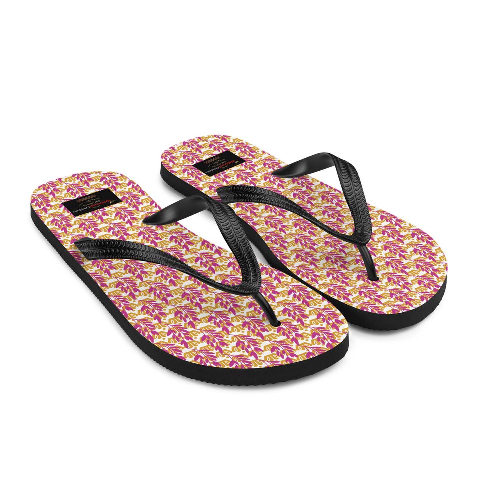 iMMAnuel Creations Pink Flip-Flops