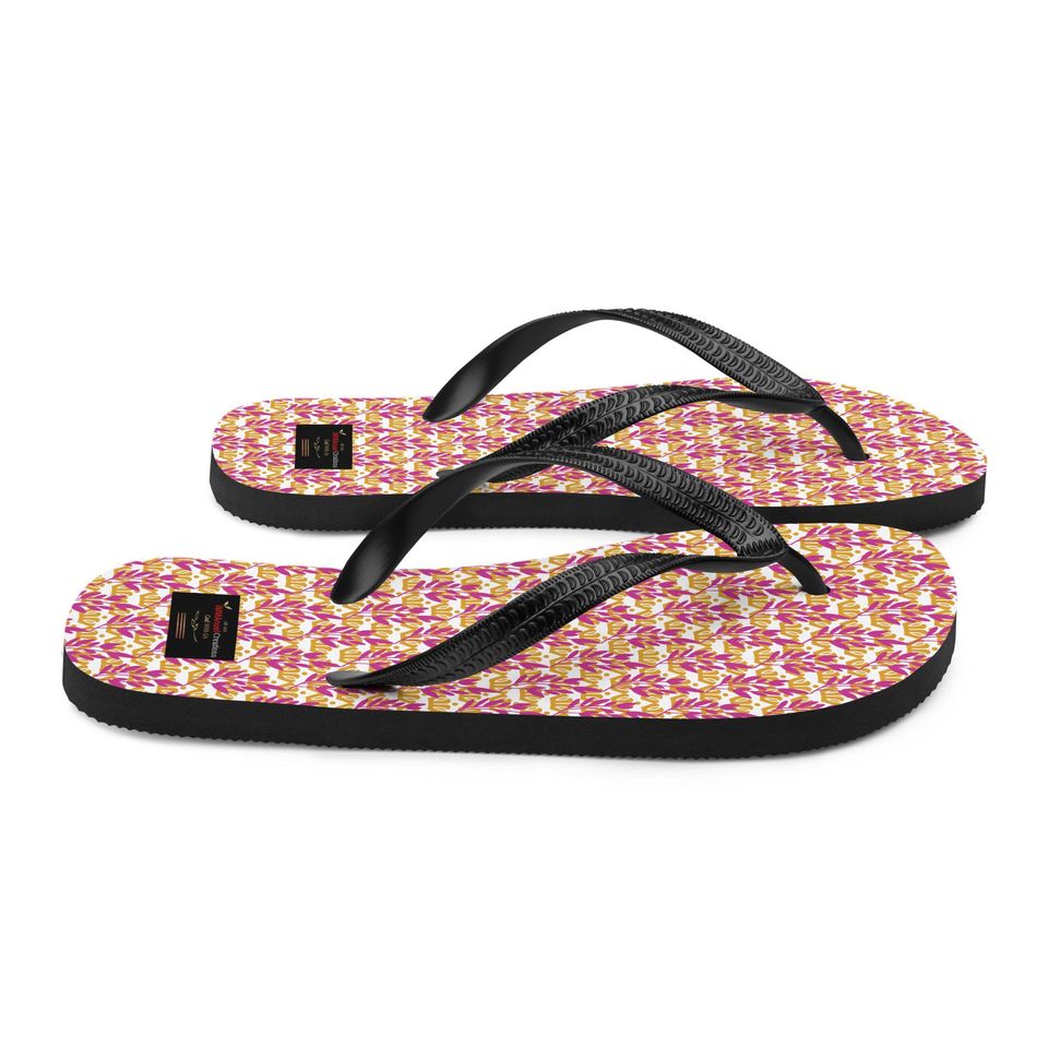iMMAnuel Creations Pink Flip-Flops