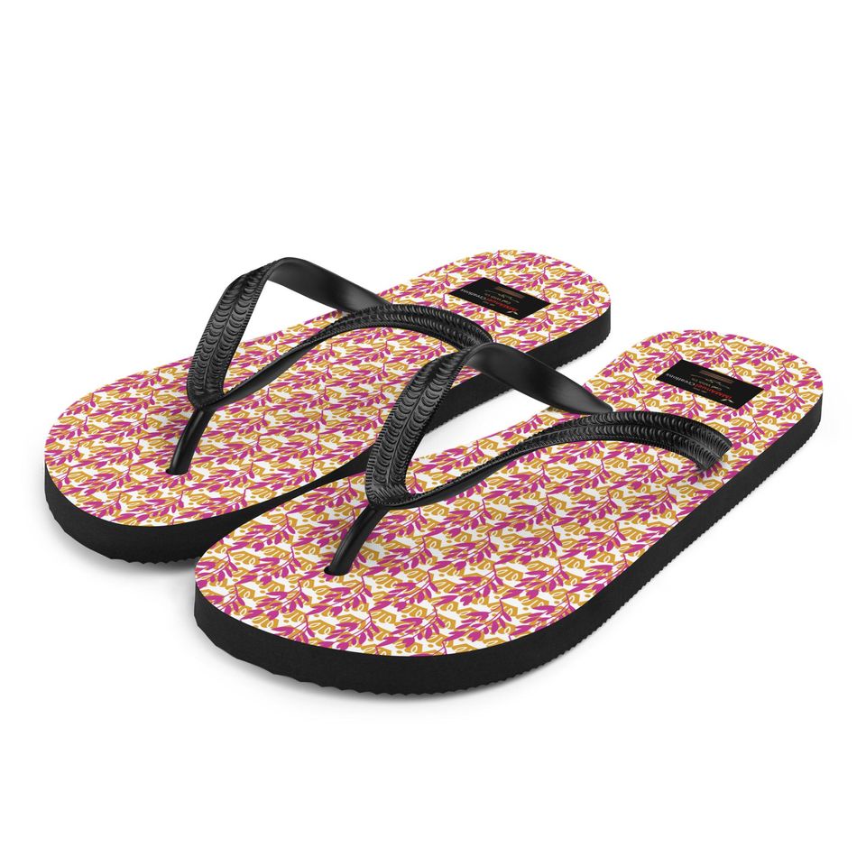 iMMAnuel Creations Pink Flip-Flops