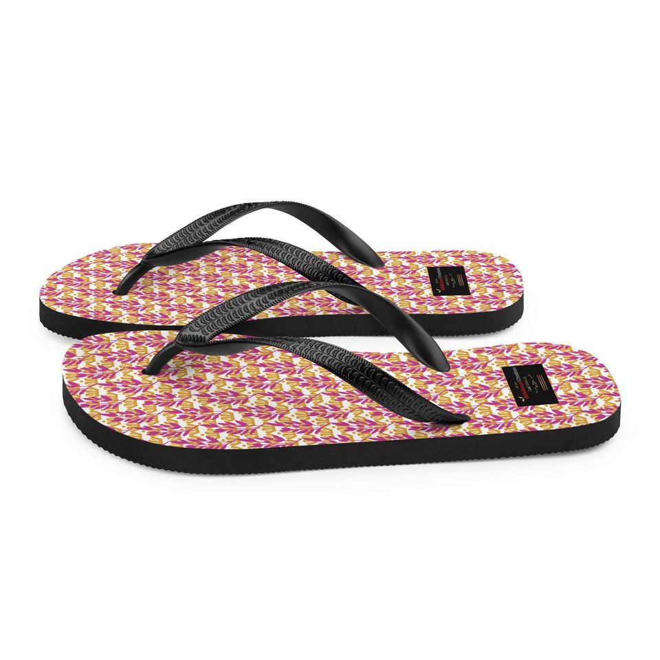 iMMAnuel Creations Pink Flip-Flops