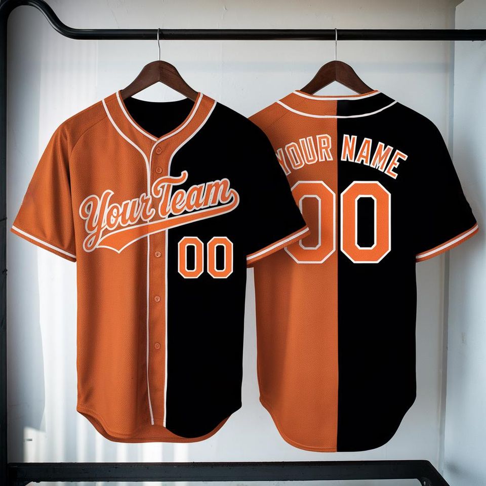 Personalized Team Name And Number Baseball Jersey, Custom Baseball Jersey