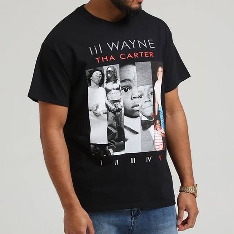Vintage Rap Tee Lil Wayne Tha Carter 3 Tour Shirt