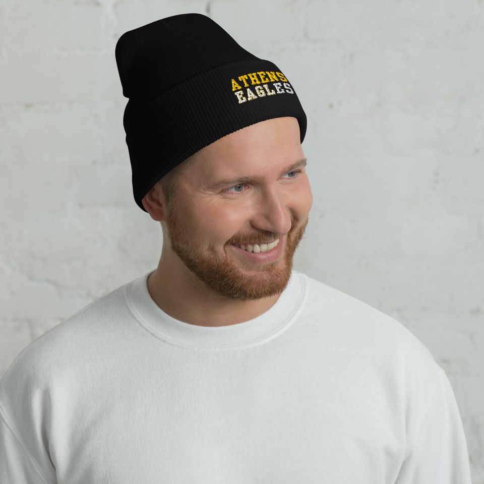 Athens Eagles Cuffed Beanie