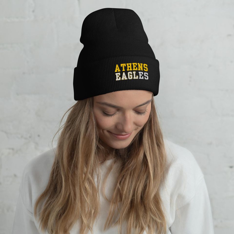 Athens Eagles Cuffed Beanie
