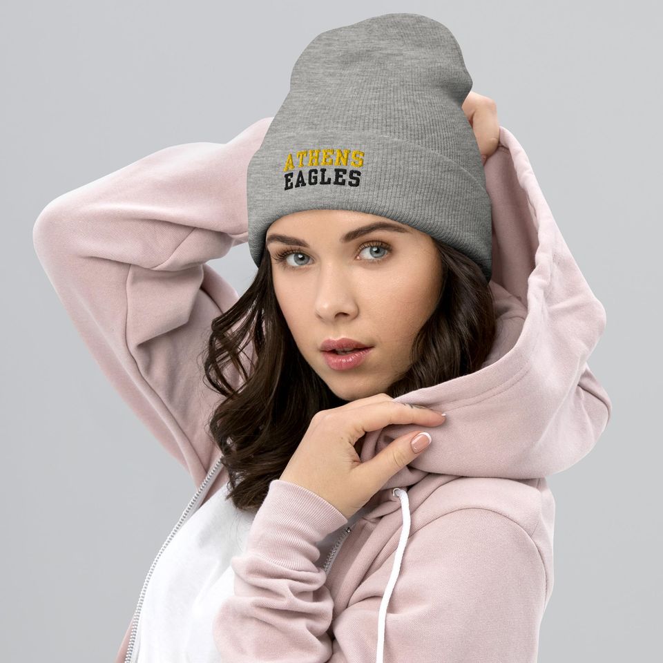 Athens Eagles Cuffed Beanie