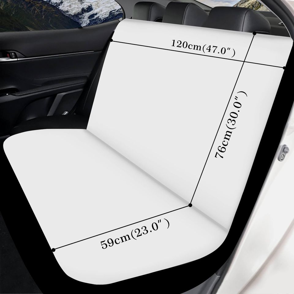 Custom Car Back Seat Covers: Soft   Blend, Universal Fit