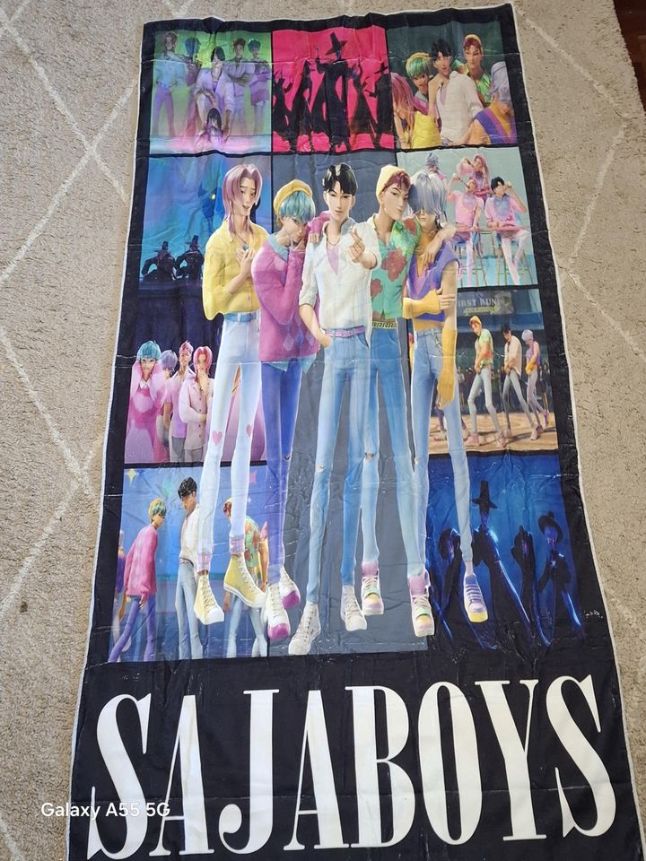 KPop Demon Hunter Beach Towel