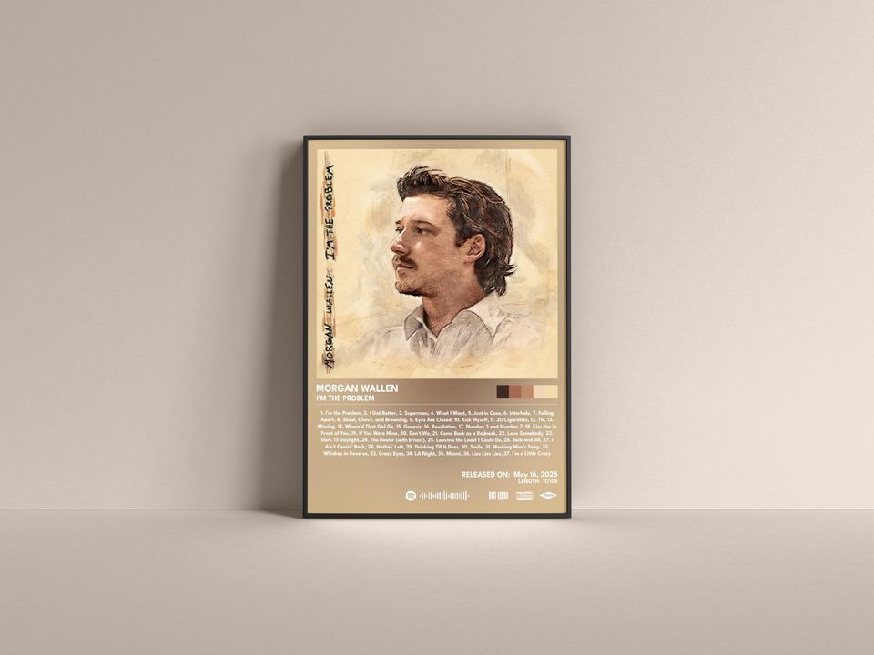 Wallen Western Music Premium Matte Poster