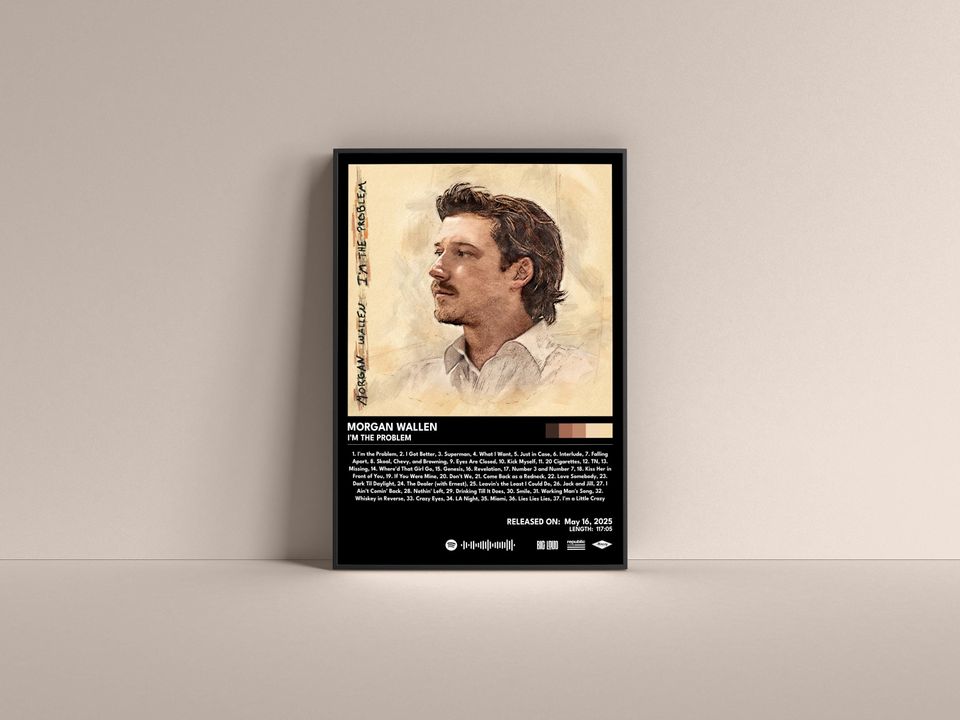 Wallen Western Music Premium Matte Poster