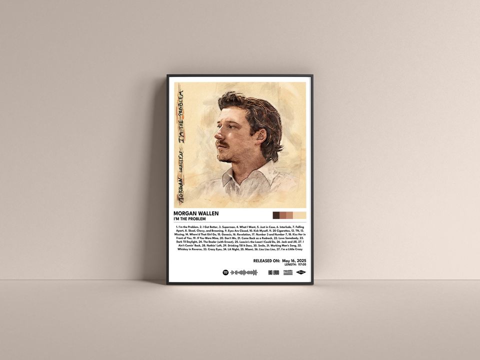Wallen Western Music Premium Matte Poster