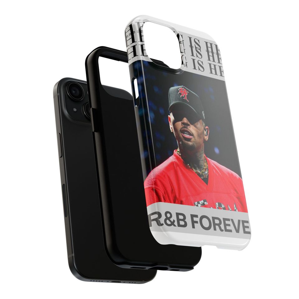 Chris Brown R&B Forever iPhone Case - Tough Protection for Music Lovers