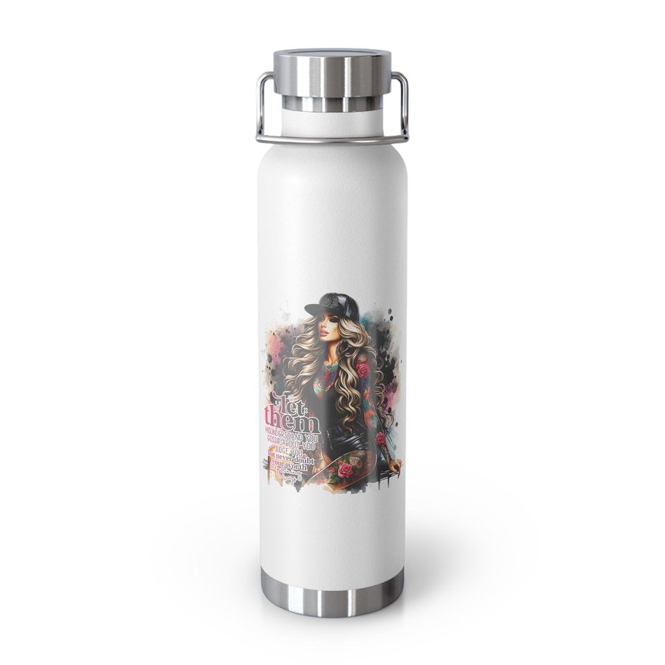 Copper Vacuum Insulated Bottle, 22oz