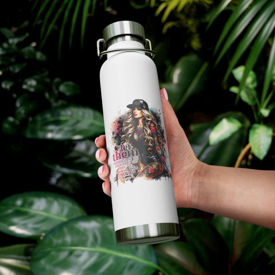 Copper Vacuum Insulated Bottle, 22oz