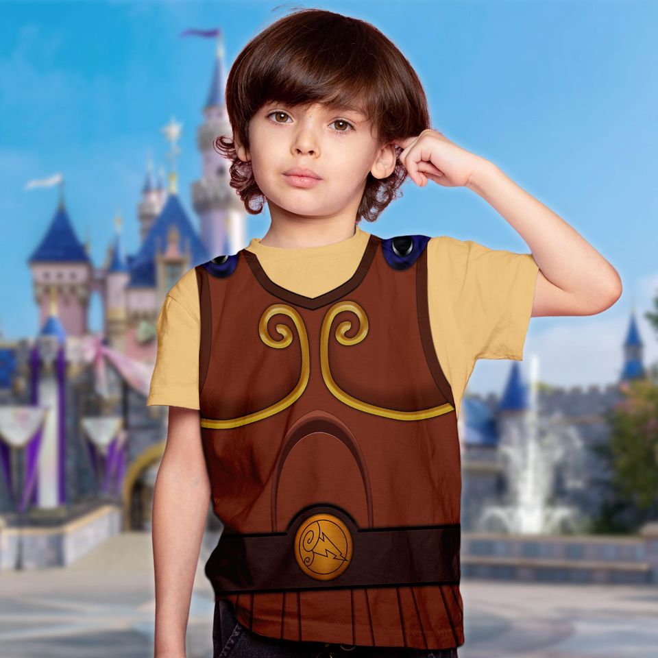 Hercules Greek Mythological Genie Halloween 3D Shirt