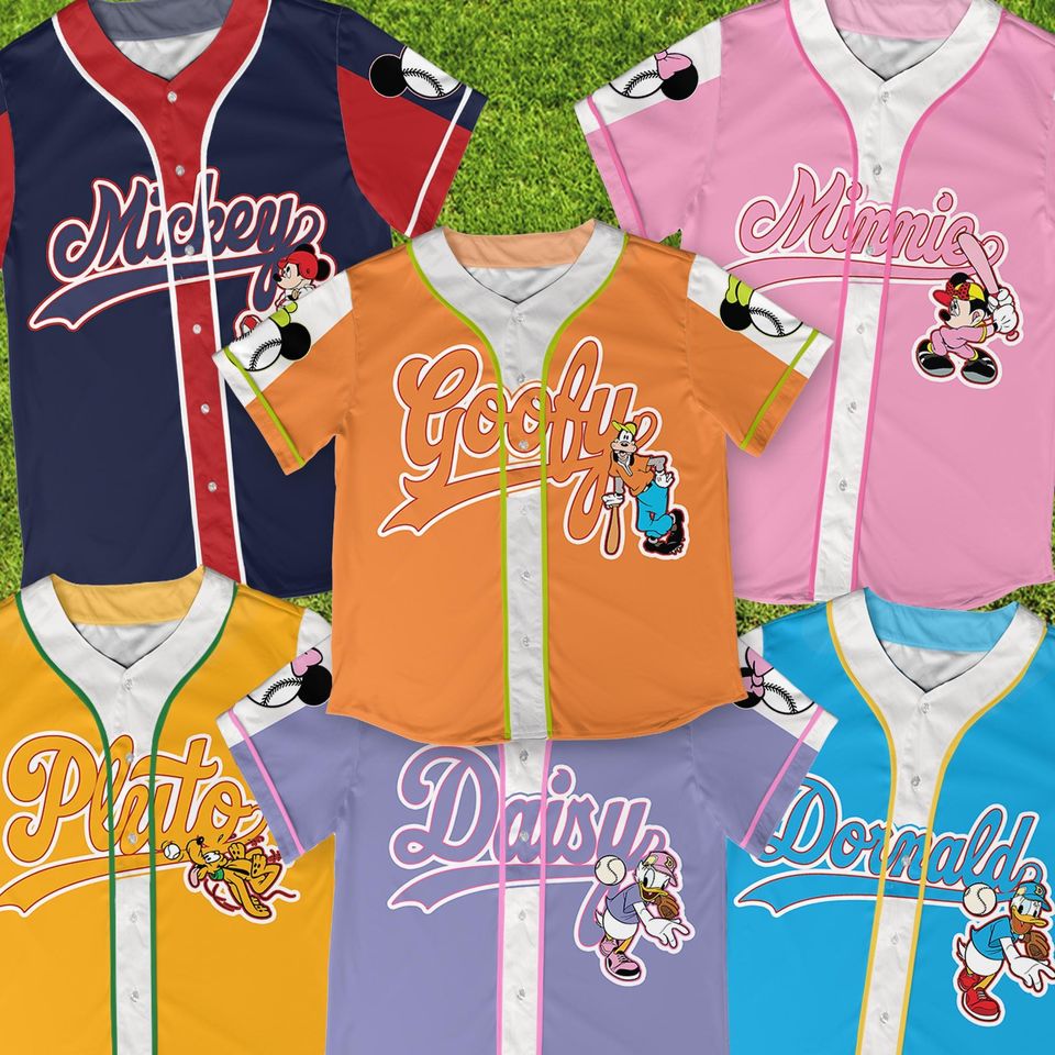 Personalized Vintage Disney Daisy Duck Baseball Jersey