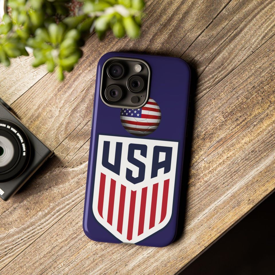 USA Shield Soccer Ball phone case | Tough Case