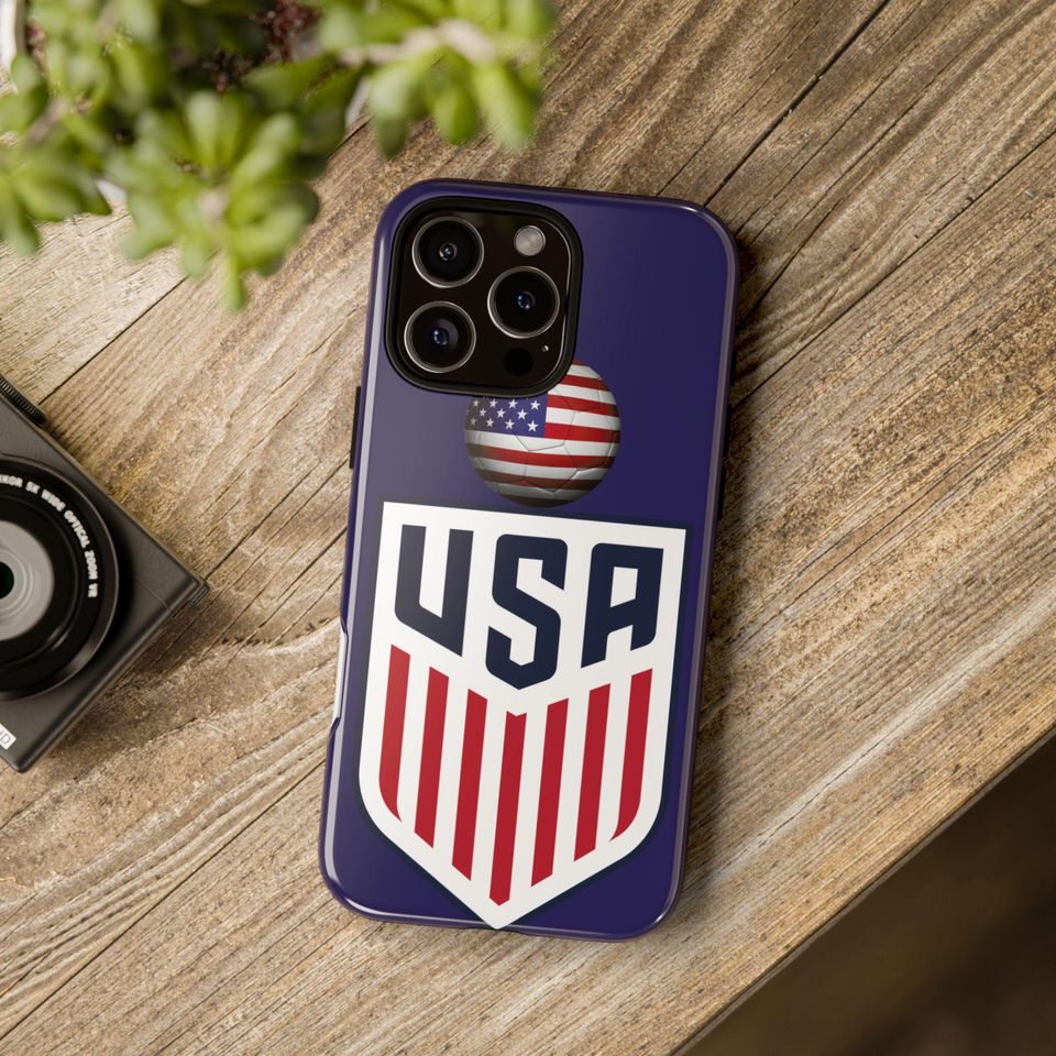 USA Shield Soccer Ball phone case | Tough Case