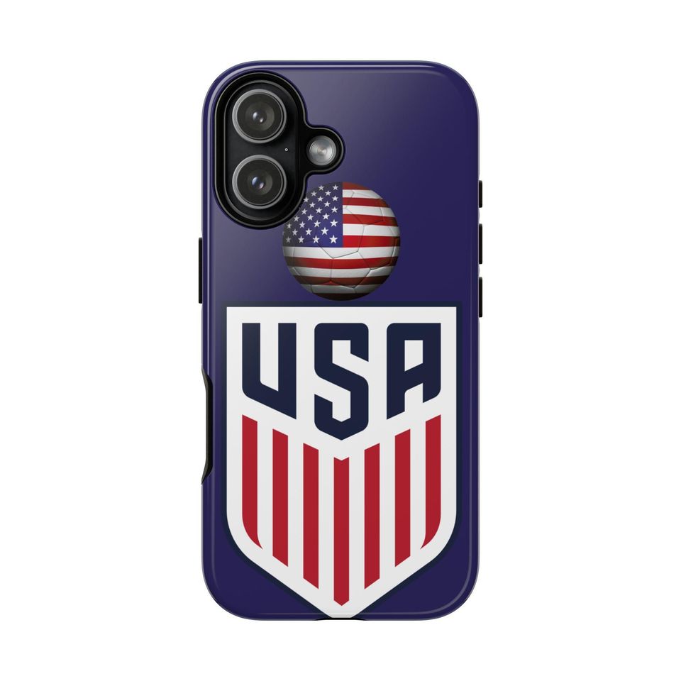 USA Shield Soccer Ball phone case | Tough Case
