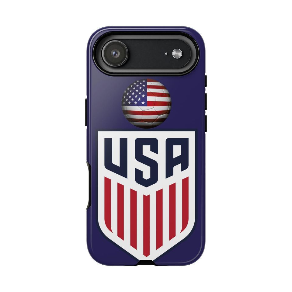 USA Shield Soccer Ball phone case | Tough Case