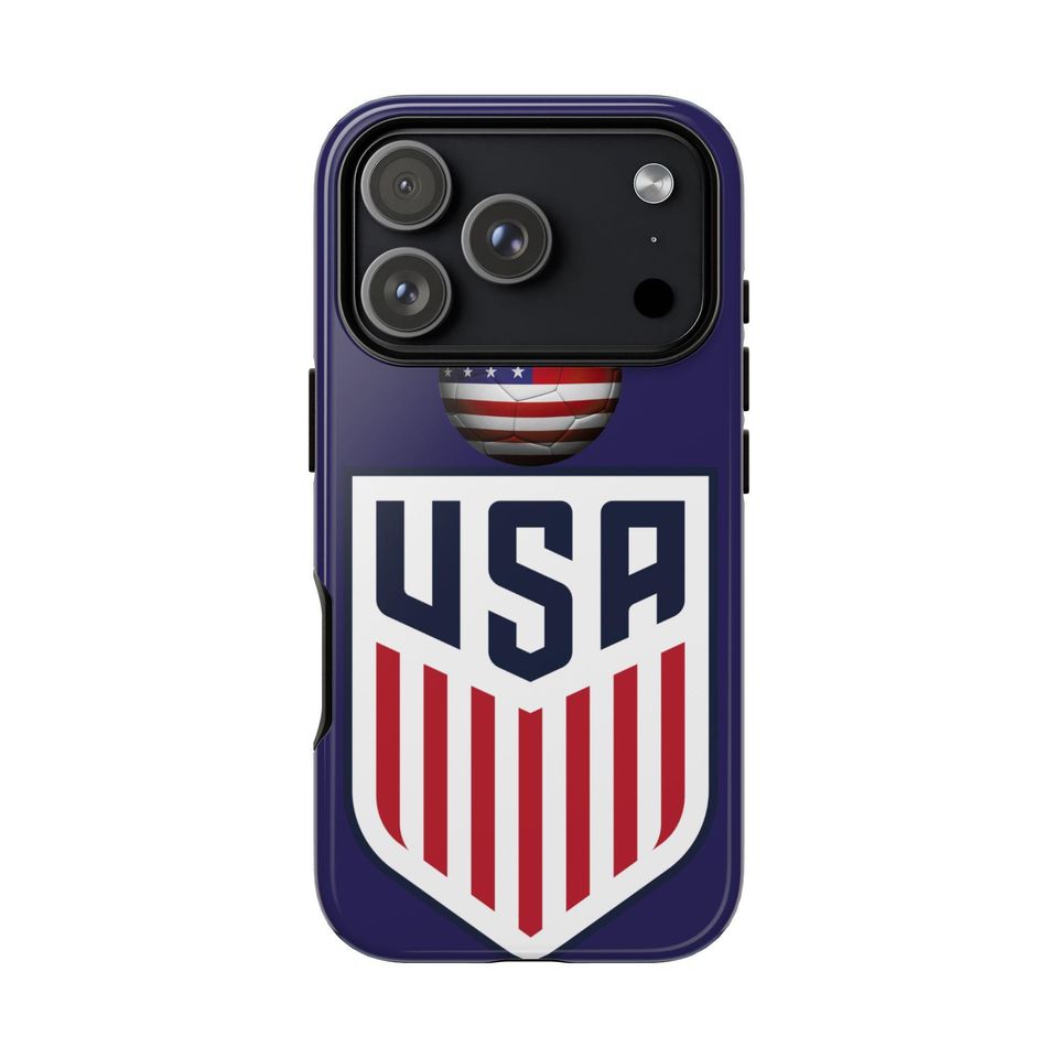 USA Shield Soccer Ball phone case | Tough Case