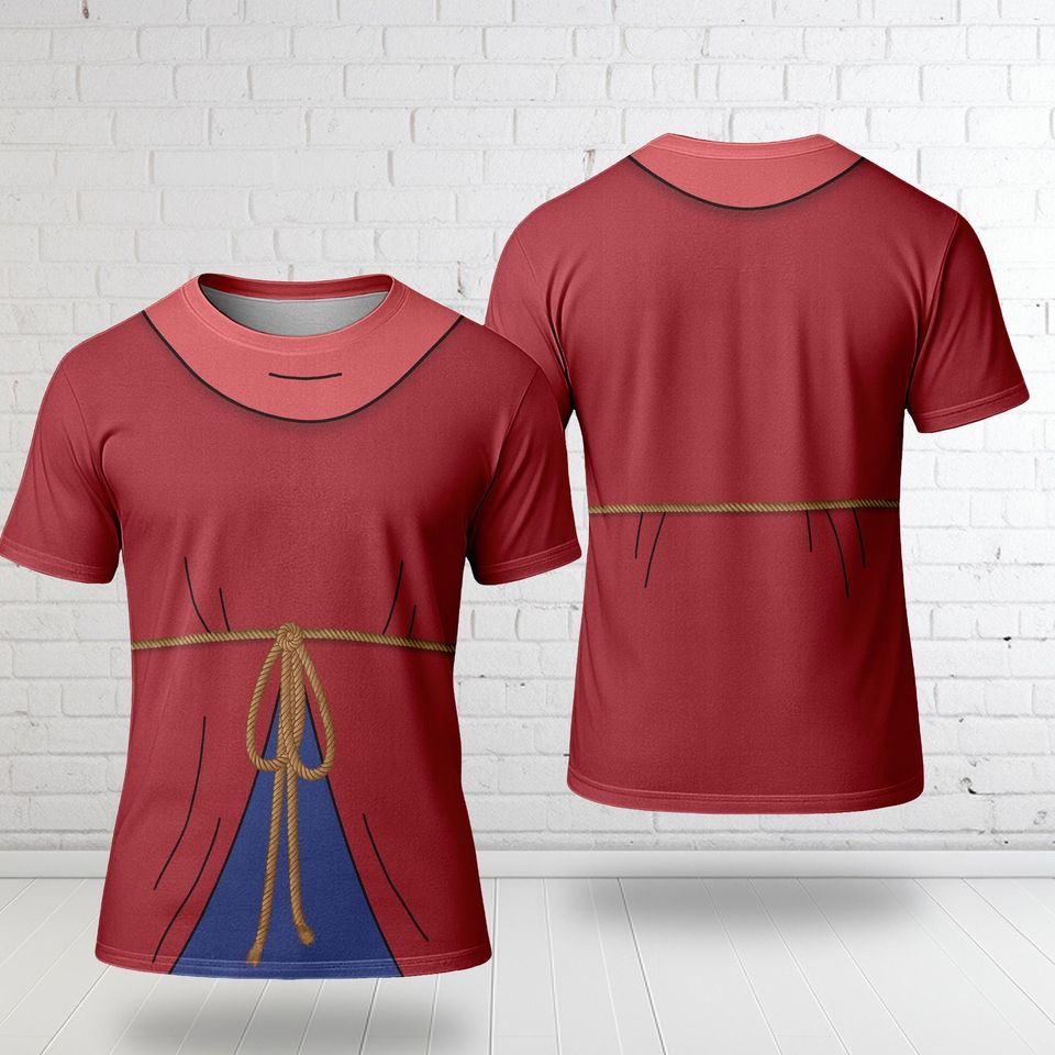 Mickey 3D Cosplay Costume Tee, Sorcerer Mickey Inspired 3D T-Shirt