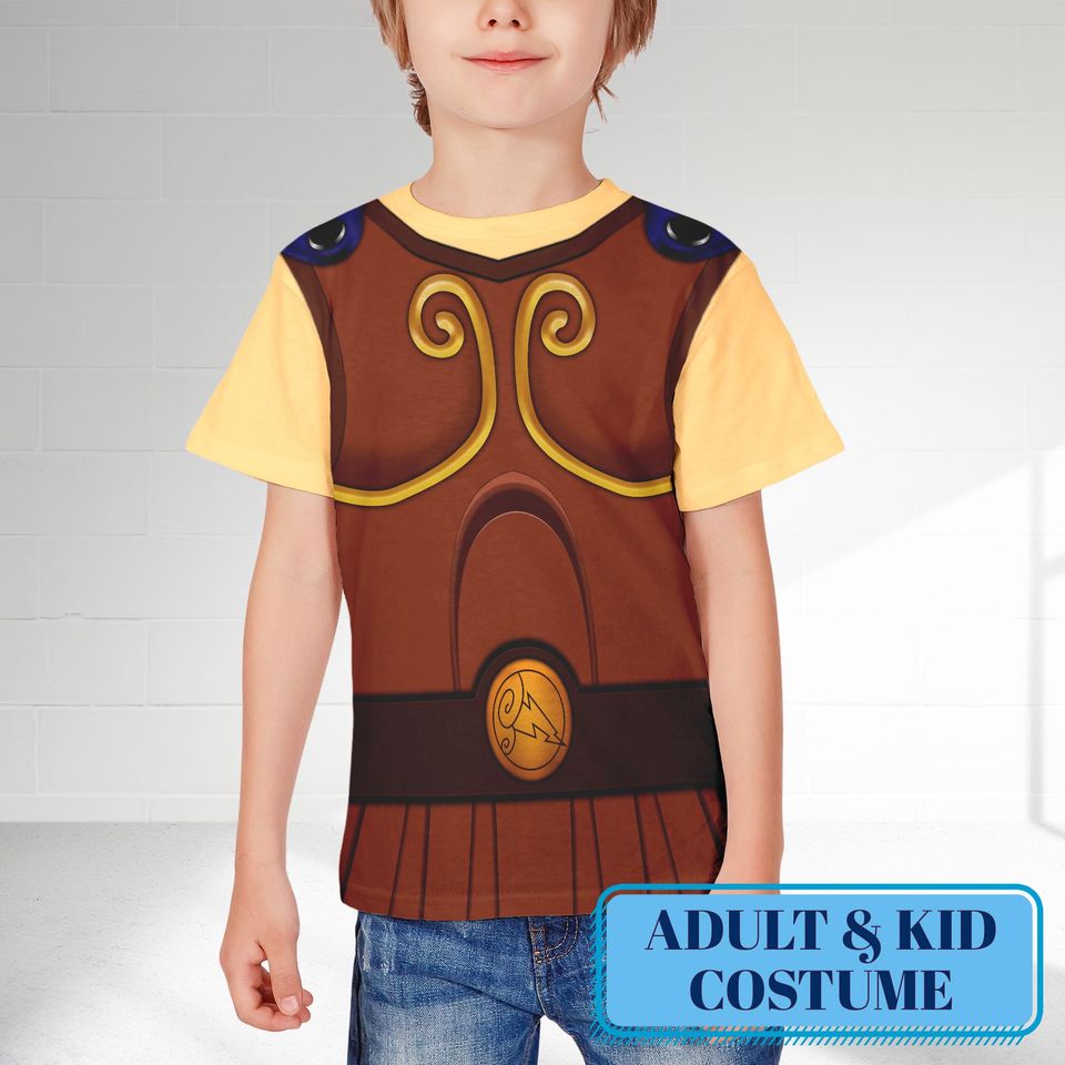 Hercules Greek Mythological Genie Halloween 3D Shirt