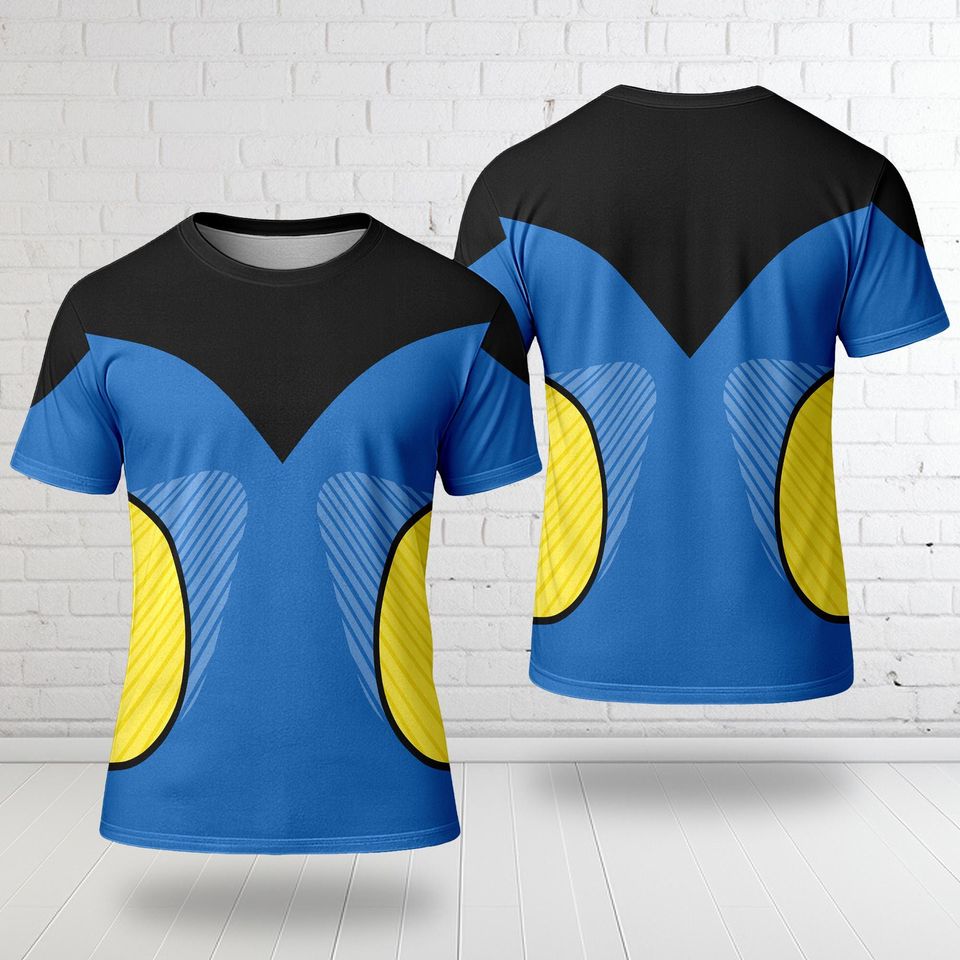 Dory Costume 3D T-shirt, Finding Nemo Cosplay Costume Tee
